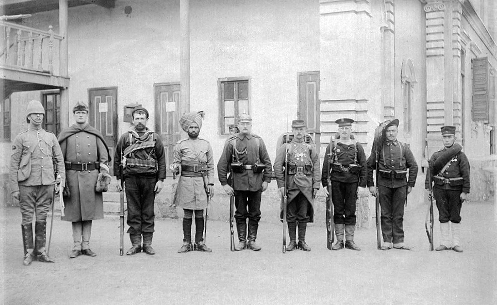 Troops of the Eight-Nation Alliance 1900