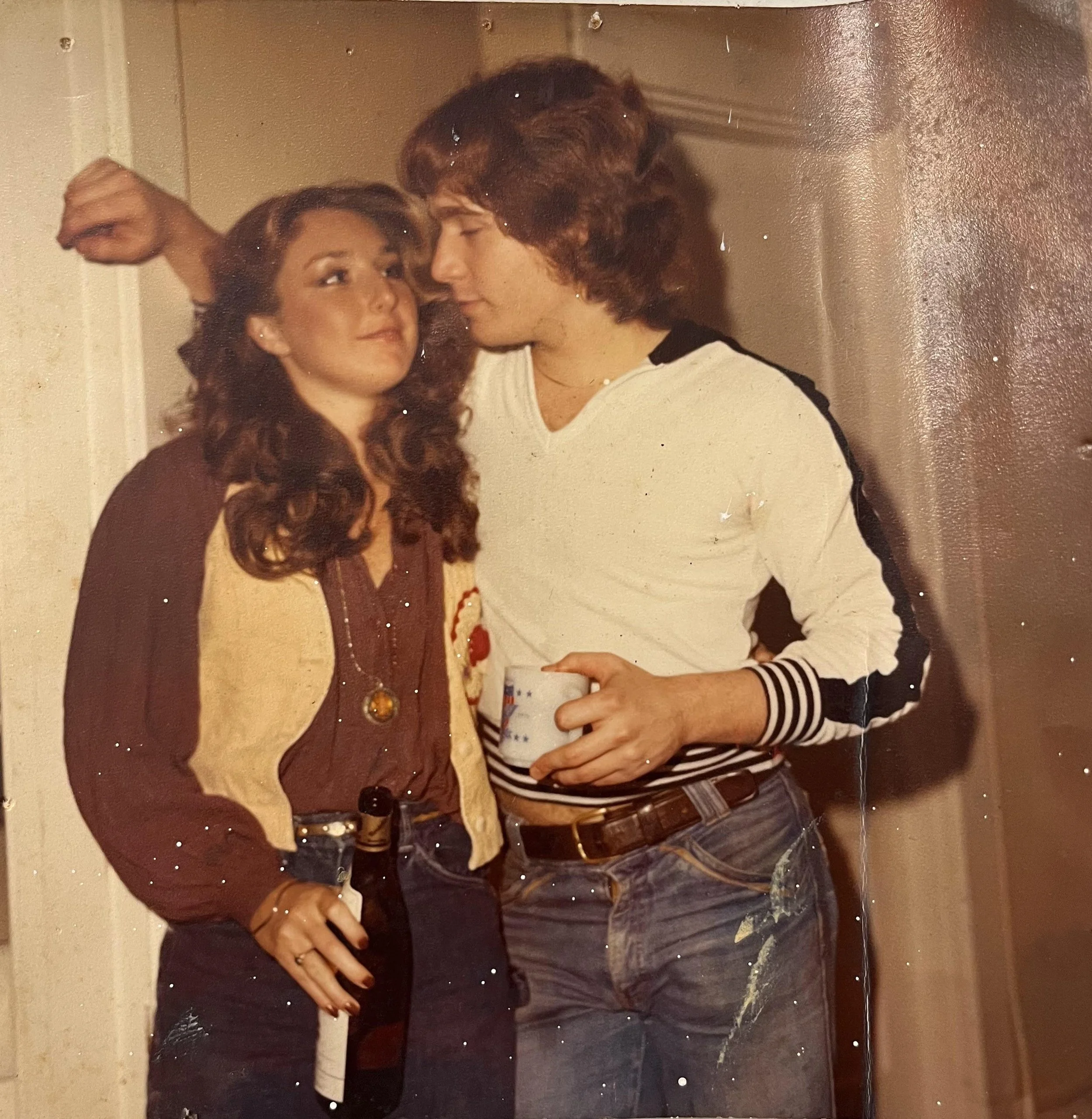 Authentic 70s photo comparison